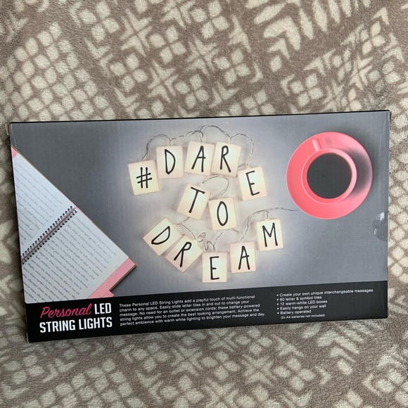 LED string light letter set! - Picture 2 of 4